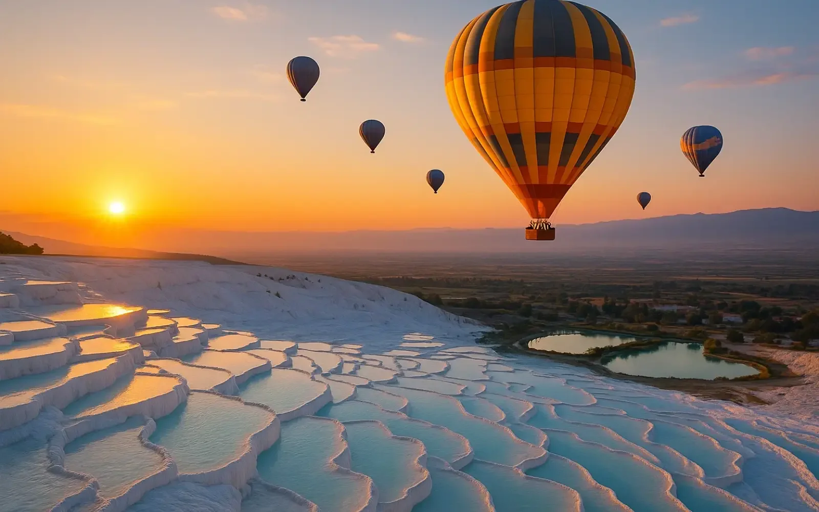 Pamukkale Sıcak Hava Balonu Turu